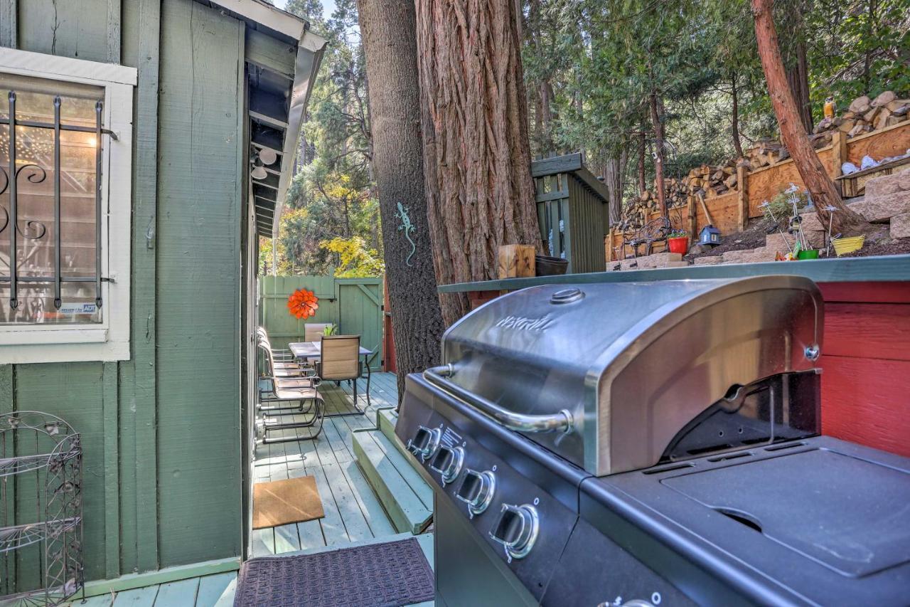 Boho Crestline Cabin, 1 Mile To Lake Gregory! Екстер'єр фото