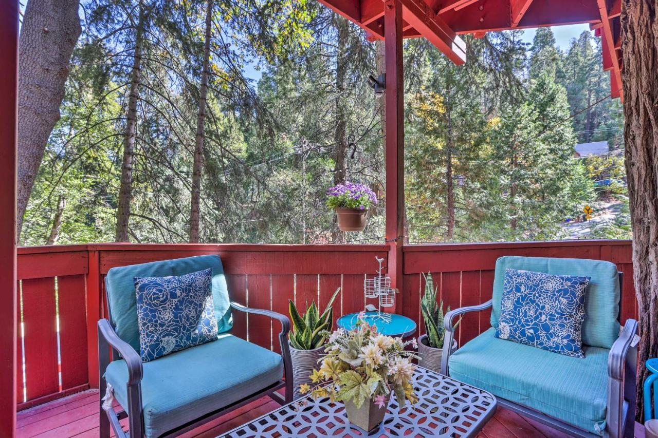 Boho Crestline Cabin, 1 Mile To Lake Gregory! Екстер'єр фото