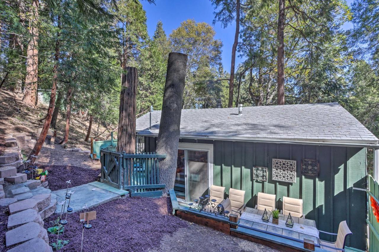 Boho Crestline Cabin, 1 Mile To Lake Gregory! Екстер'єр фото