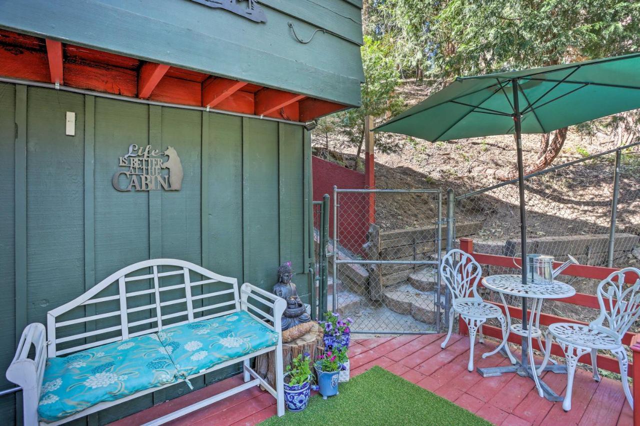 Boho Crestline Cabin, 1 Mile To Lake Gregory! Екстер'єр фото